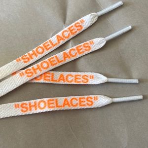 Off-white shoe laces